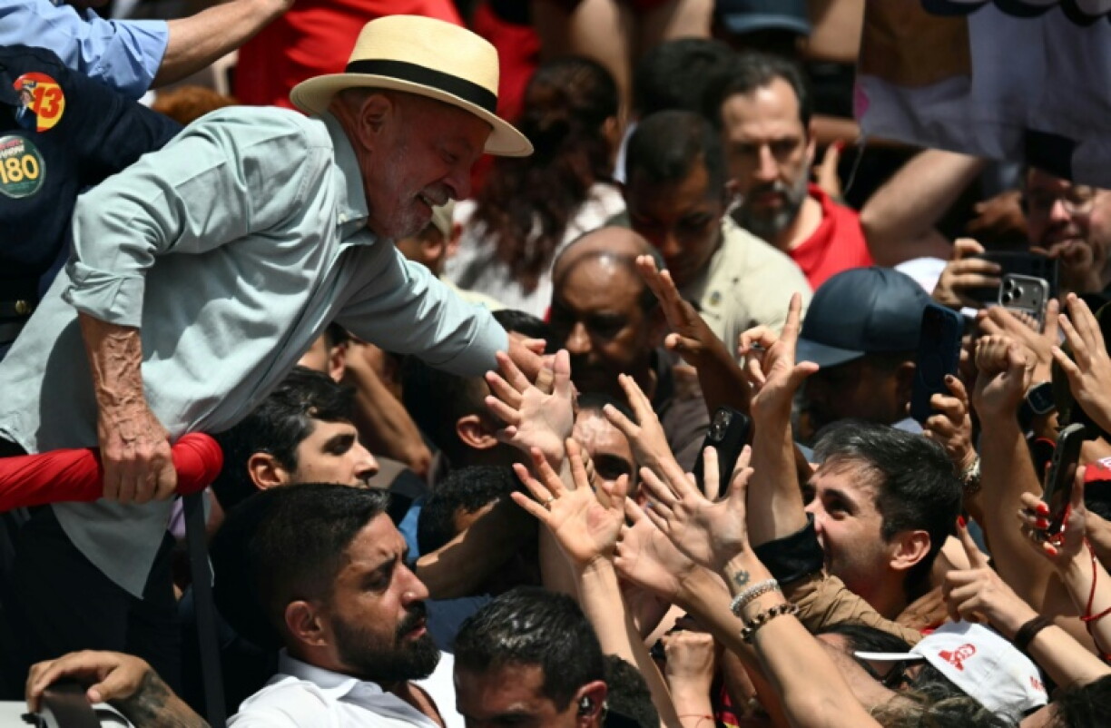 At 80, the veteran leftist Lula is seeking a fourth and final term in office, warning voters that Brazil's sovereignty is at stake in the face of pressure from Trump