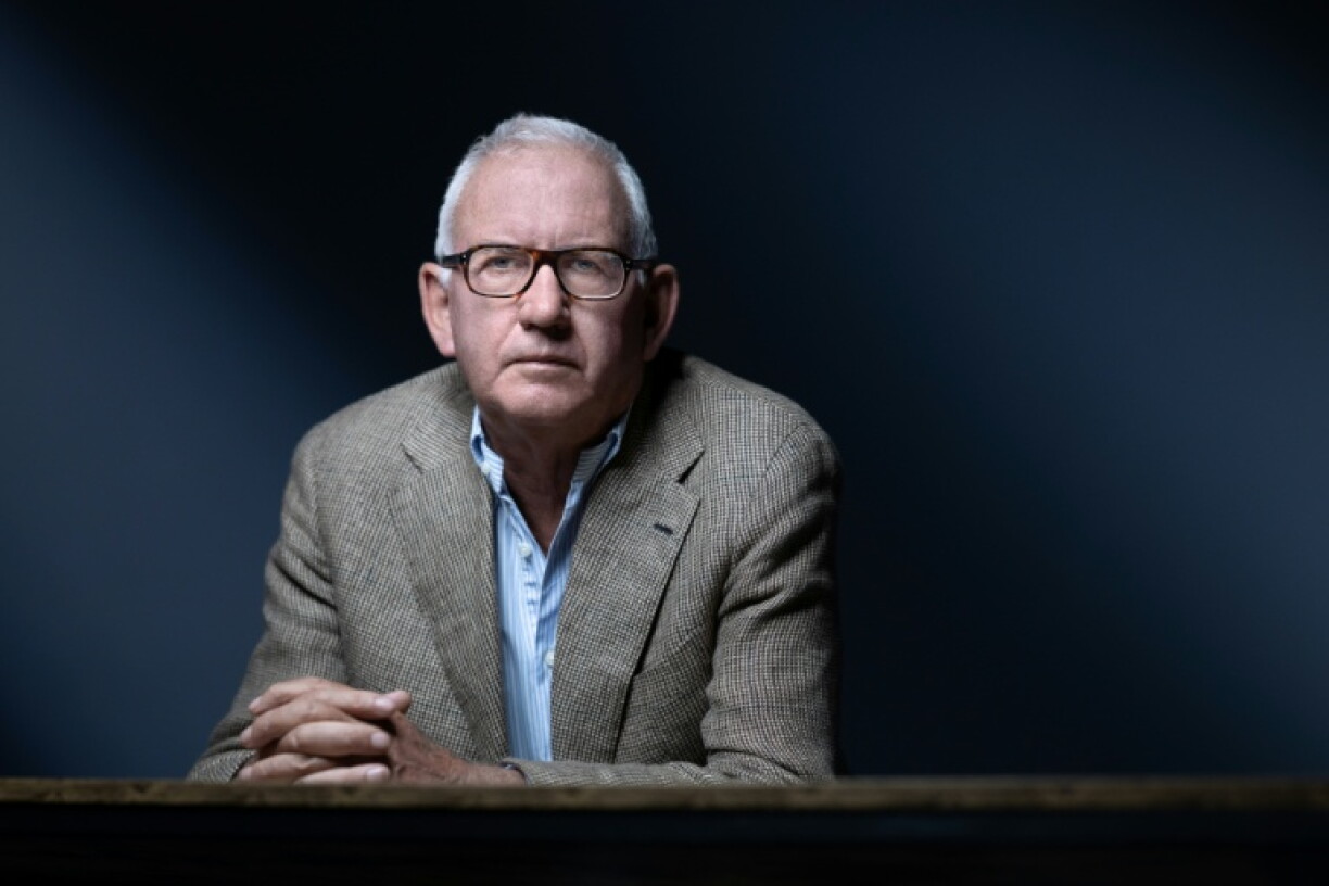 British historian Julian Jackson poses during a photo session in Paris on October 6, 2026.