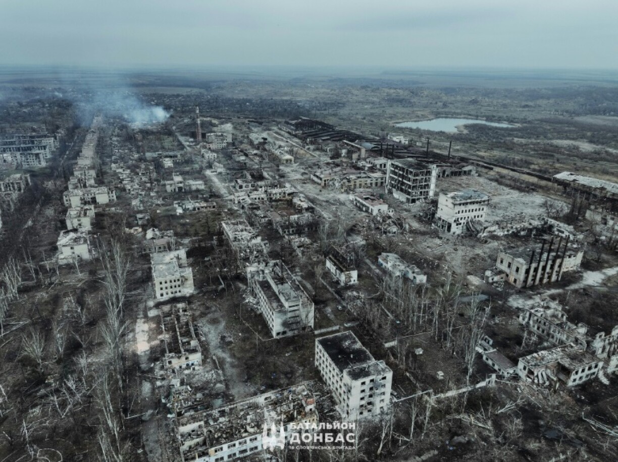 The city of Chasiv Yar in Ukraine's Donetsk region has been heavily damaged in the war