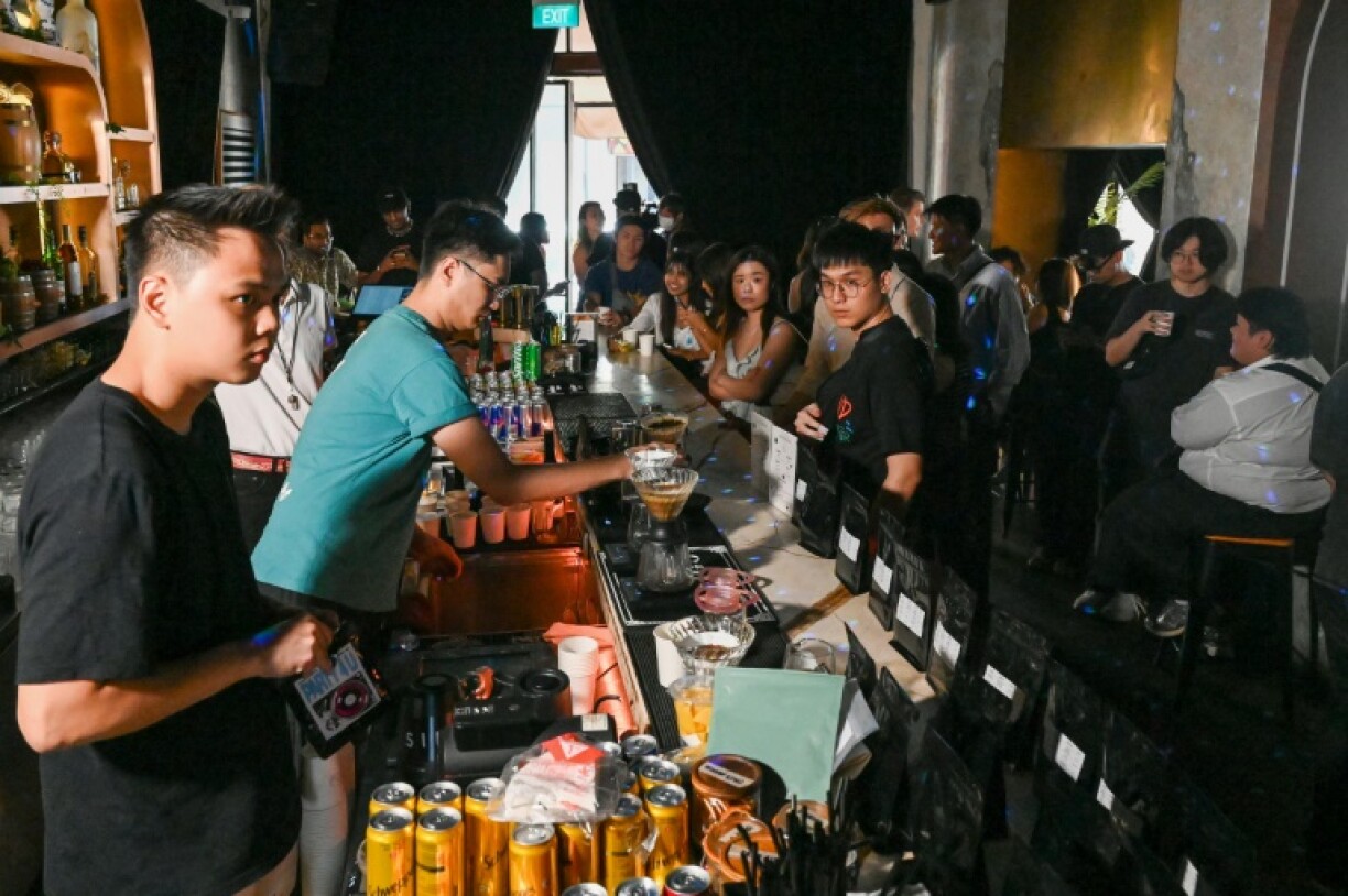 The parties blend curated music with specialty coffee served in white paper cups. The vibe is light, friendly and very Gen Z.