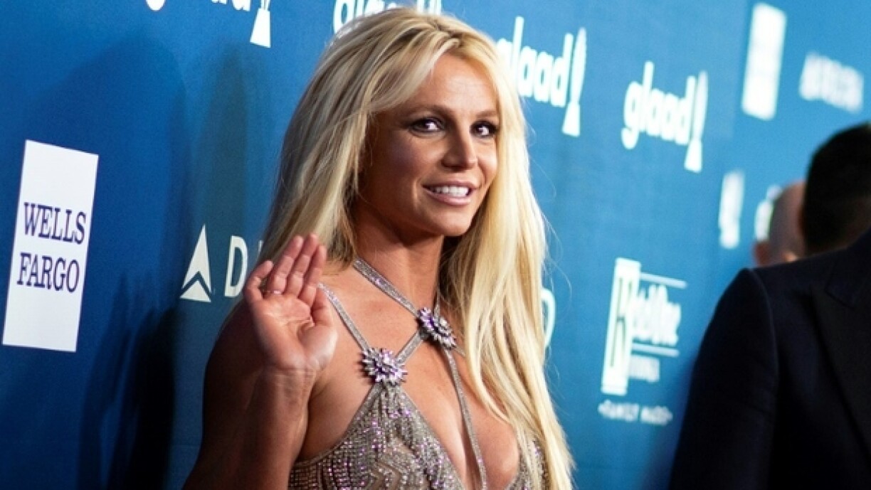 Britney Spears lors d'un événement à Beverly Hills, le 12 avril 2018, en Californie