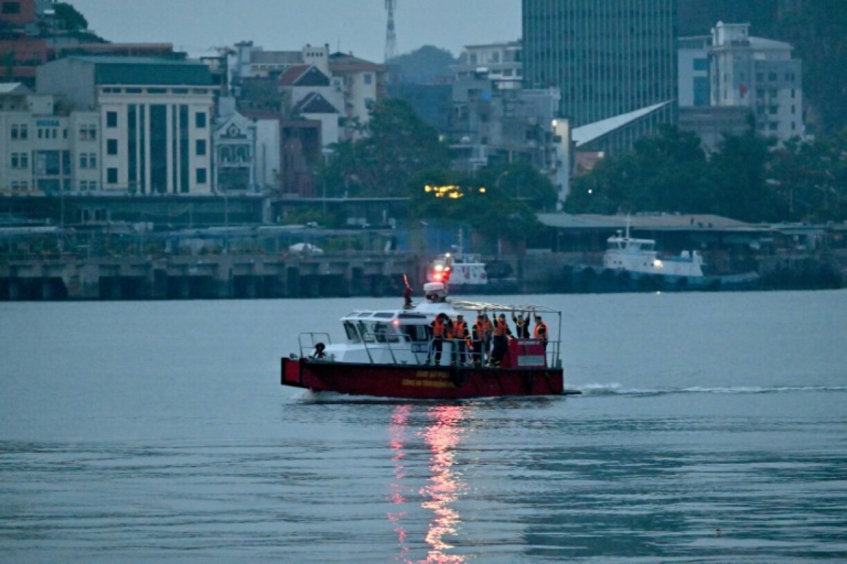 Rescuers are searching for five people still missing on Sunday after a boat capsized in Vietnam