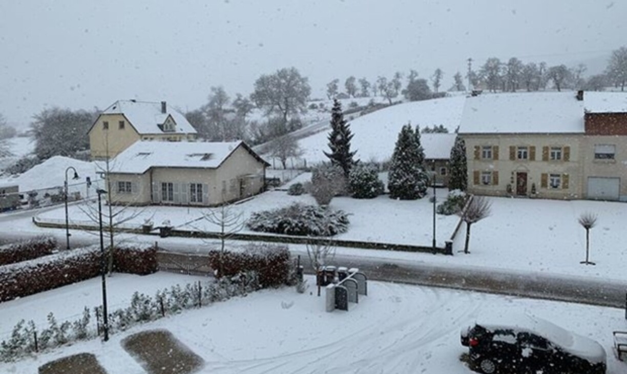 Le paysage luxembourgeois devrait rester drapé de son manteau blanc ce jeudi.