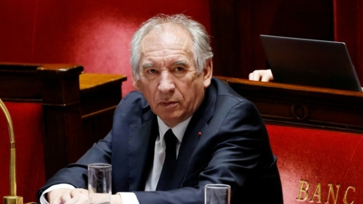 Le Premier ministre François Bayrou, le 28 avril 2025 à l'Assemblée, à Paris