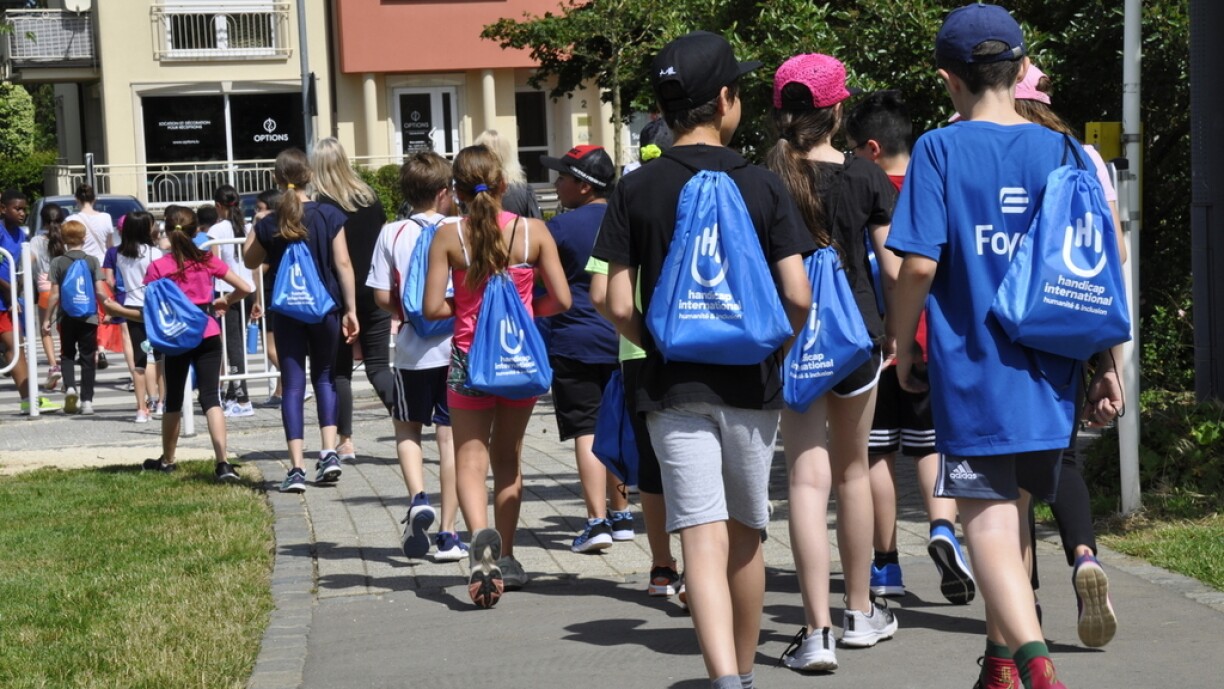 Les élèves de six écoles du pays ont participé à Run4School l’an dernier (Photo: HI)
