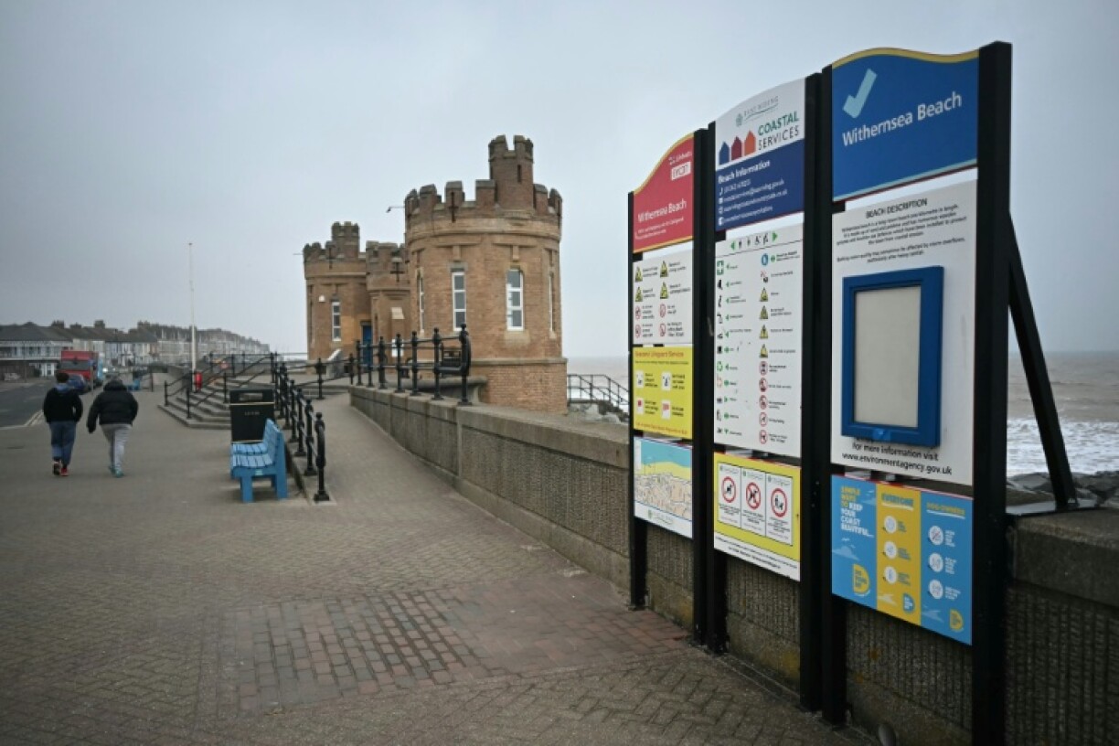 The entrance to the old pier in Withernsea