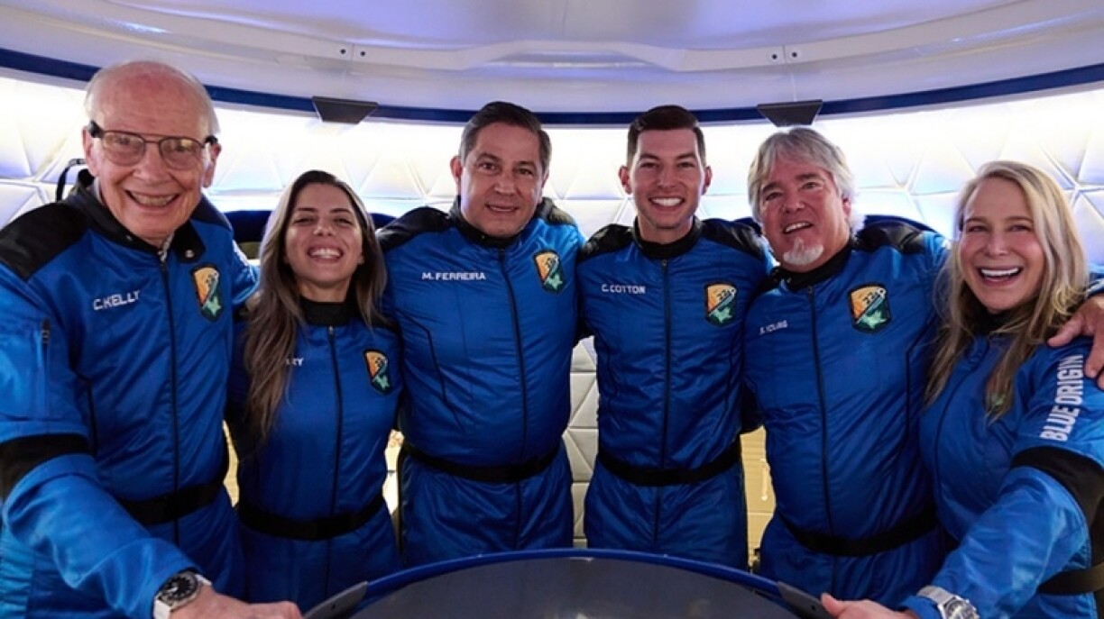 Équipage New Shepard 22 du 4 août 2022.