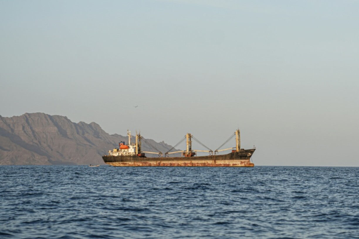 Un navire à l'ancre dans le détroit de Bab al-Mandeb, le 12 septembre 2026