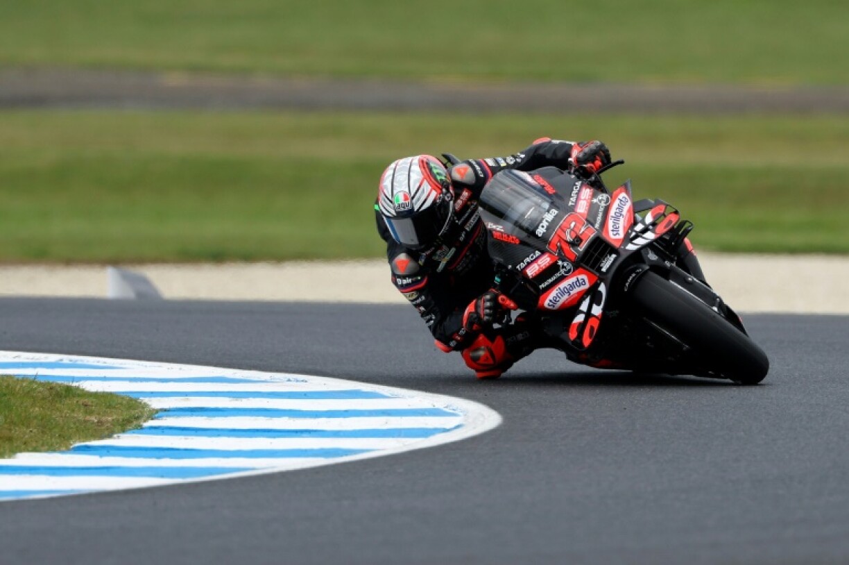 Aprilia Racing's Marco Bezzecchi stormed to a new lap record in practice for the Australian MotoGP