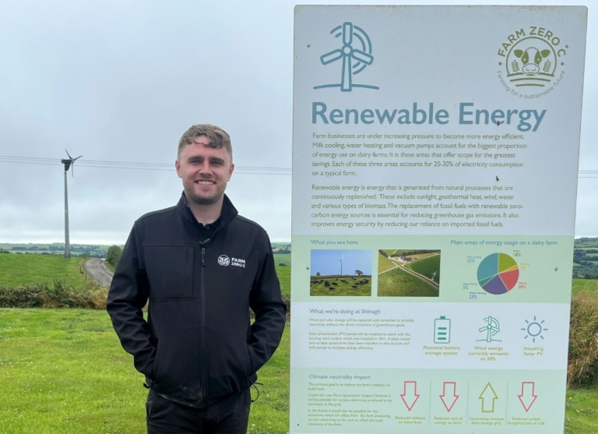 Padraig Walsh, project manager of the Farm Zero C initiative, says farmers 'need more help'