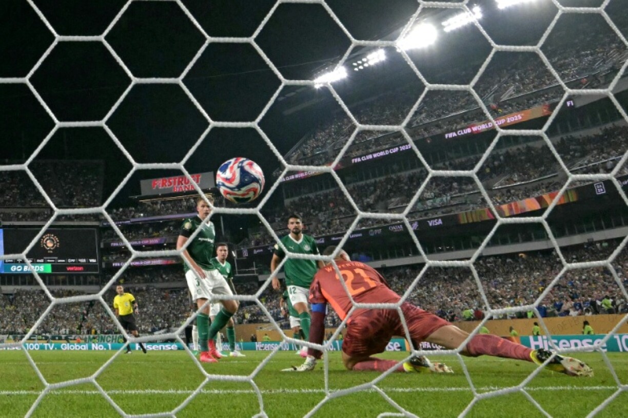 Palmeiras' Brazilian goalkeeper Weverton deflected the ball into his own net to hand Chelsea their winner in the last eight clash