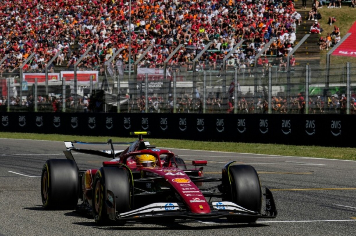 Lewis Hamilton managed his best Ferrari finish by coming fourth last weekend at Imola