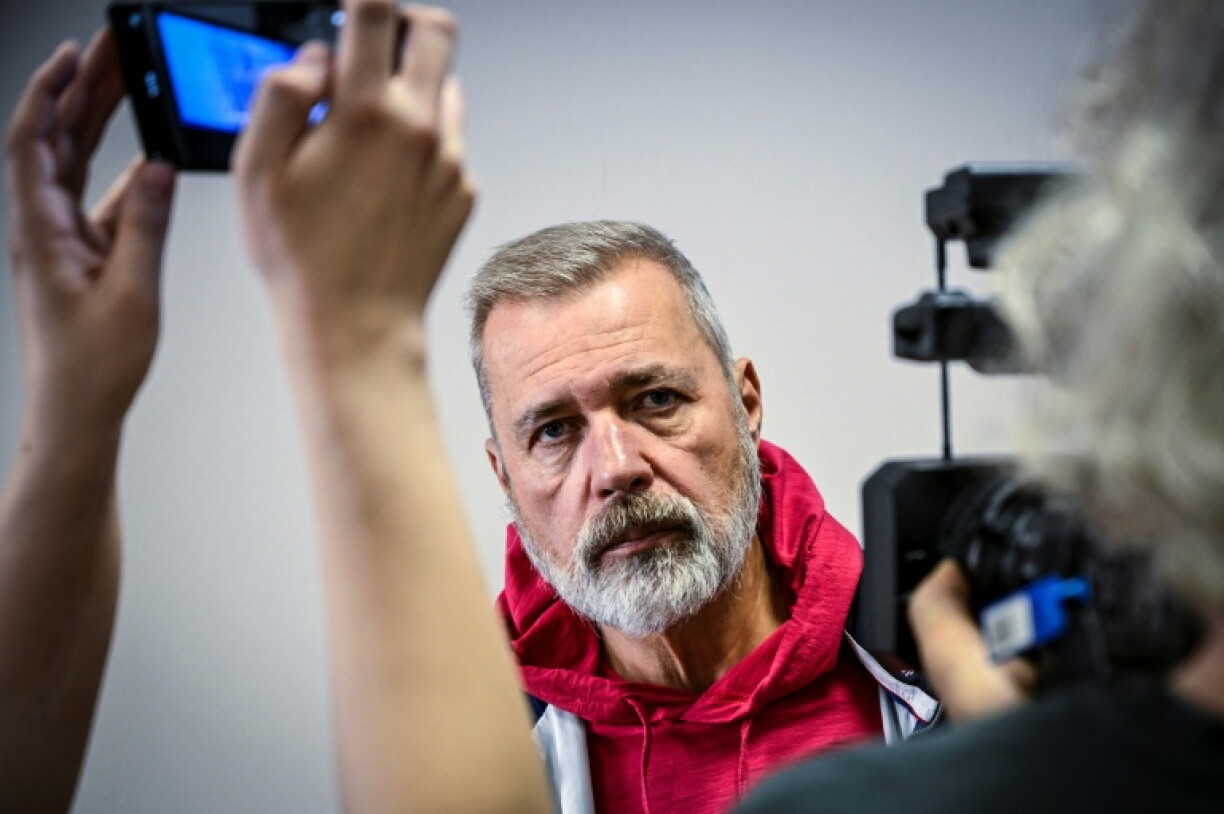 Nobe Prize-winner Dmitry Muratov, a founder and former editor-in-chief of Novaya Gazeta daily, which was shut down on October 30