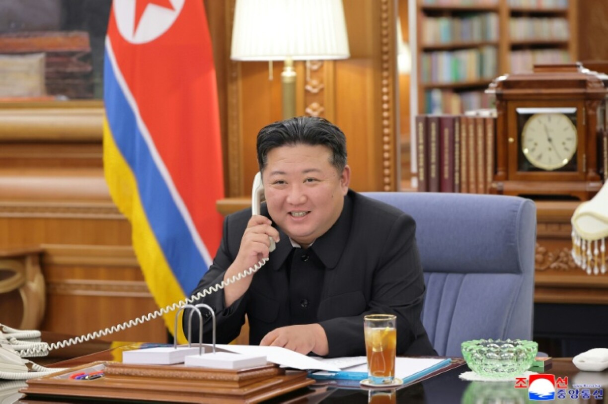 North Korean leader Kim Jong Un held a telephone conversation with Russian President Vladimir Putin earlier this week