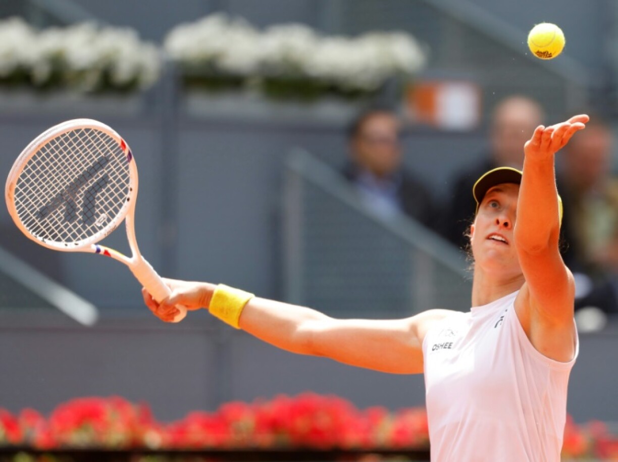 Poland's Iga Swiatek reached her fifth WTA 1000 quarter-final of the season