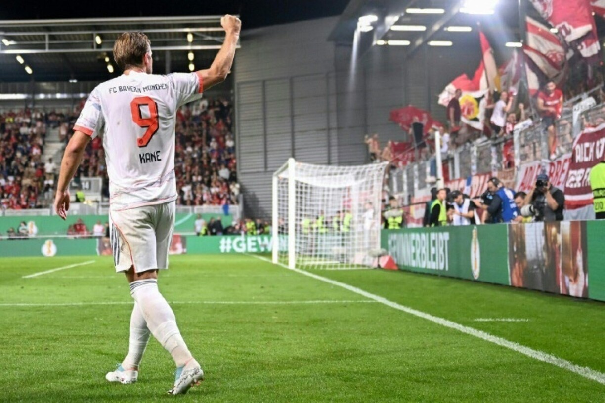 Bayern Munich forward Harry Kane has 93 goals in 101 games since joining the club