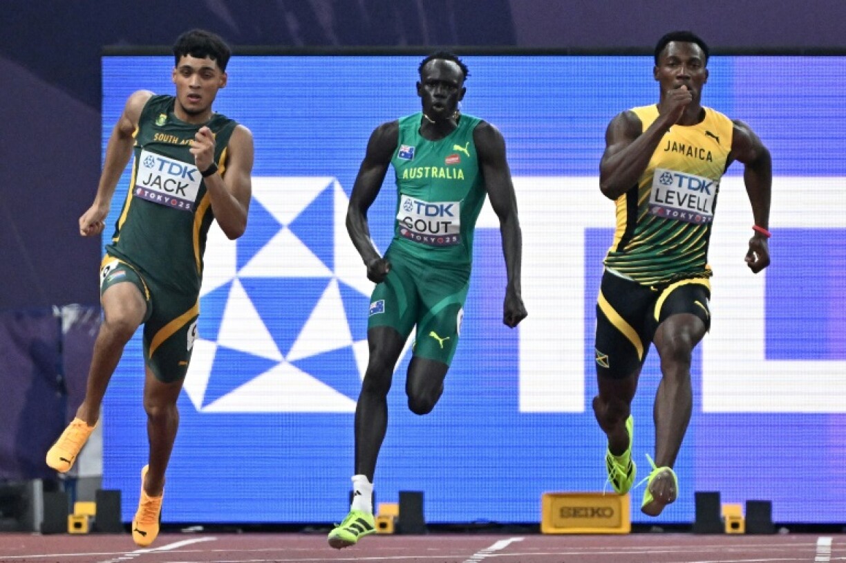 Gout Gout qualified third behind heat winner Bryan Levell of Jamaica and will compete in the 200 metres semi-finals on Thursday