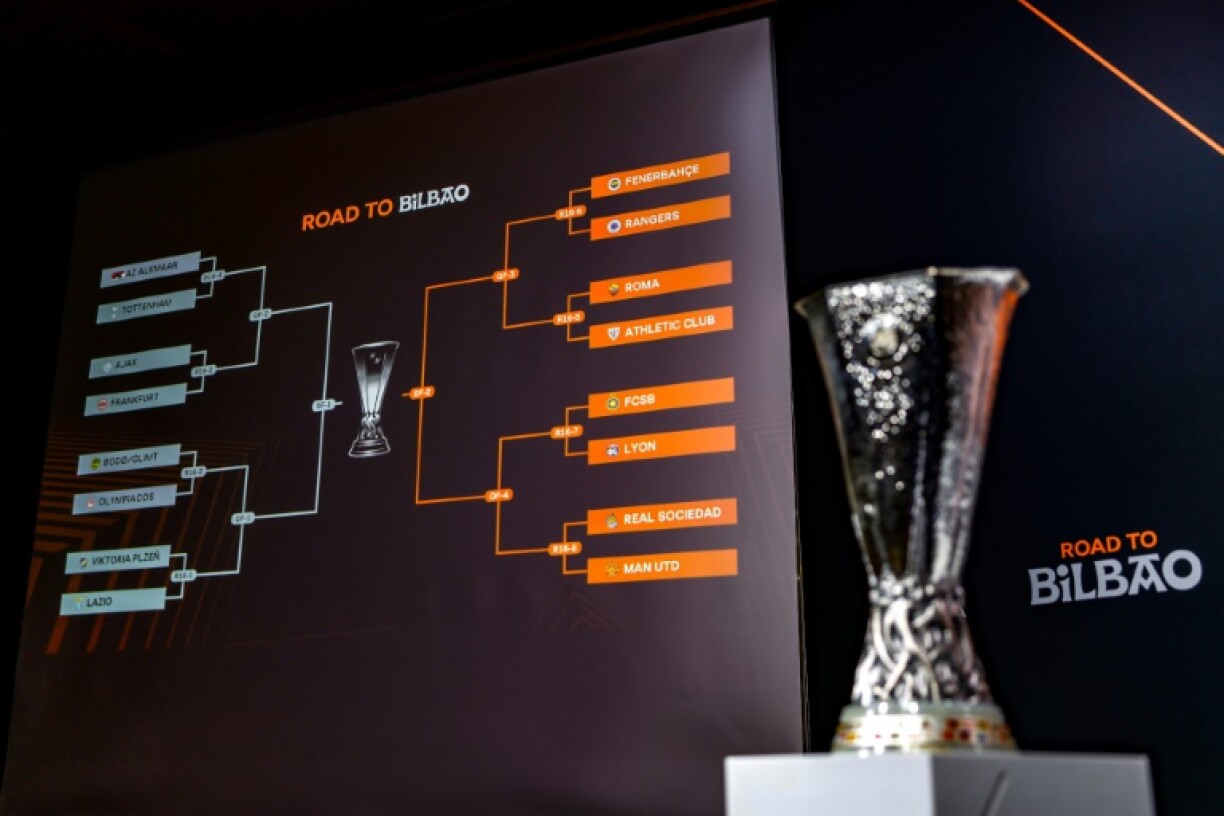 The draw for the knockout rounds of the Europa League was made on Friday