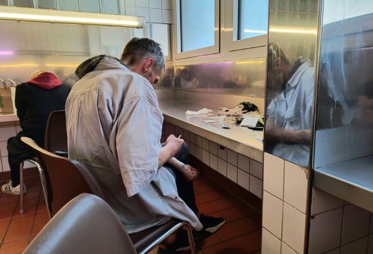 Health officials say the Bahnhofsviertel 'consumption rooms' help desperate people and save lives