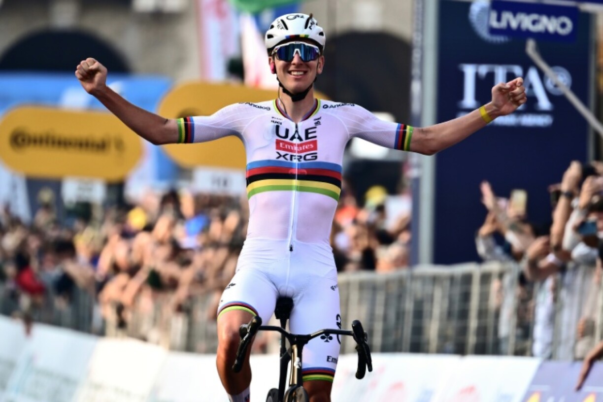 Tadej Pogacar won the Tour of Lombardy again with ease