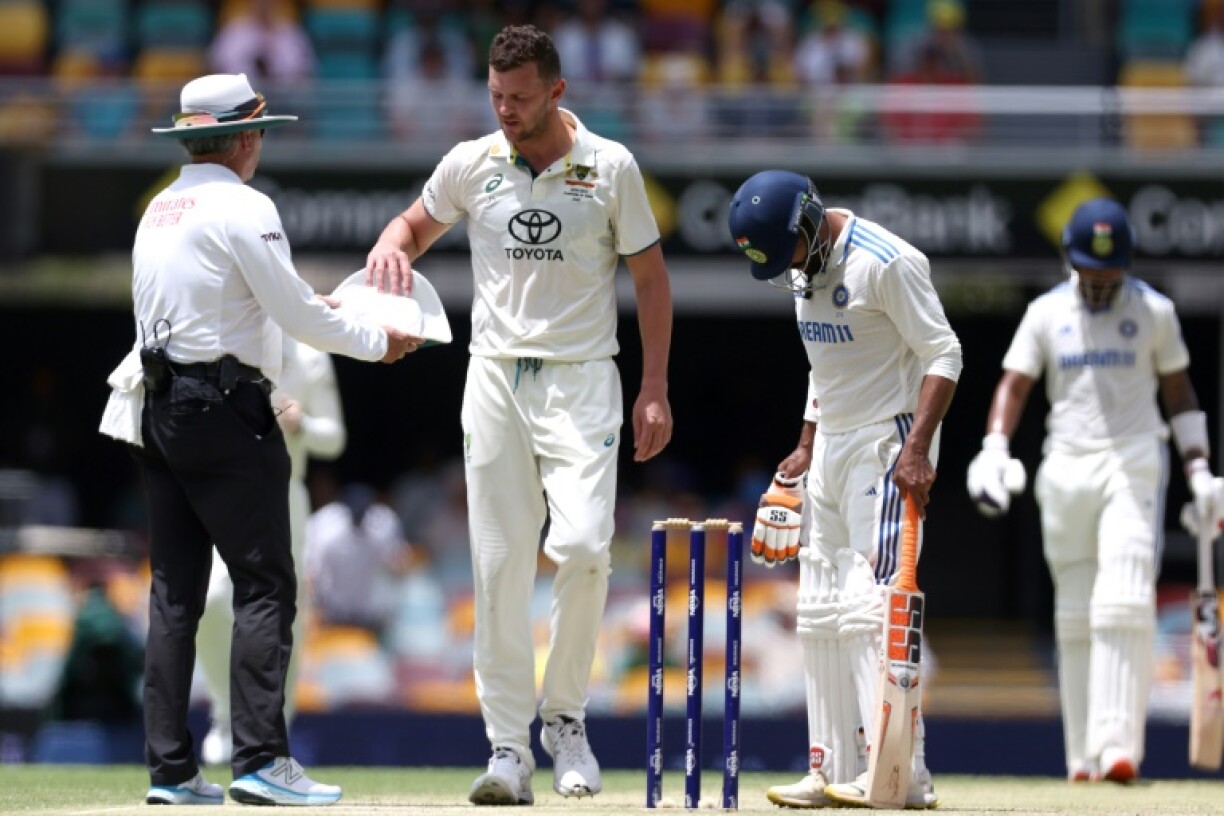 Australia's bowler Josh Hazlewood left the field after just one over on the fourth day is likely to miss the rest of the series