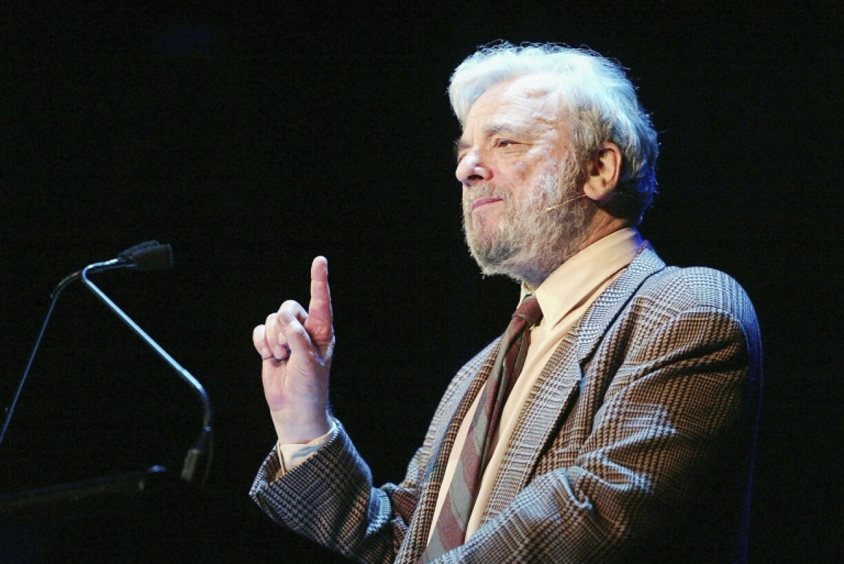 Le compositeur Stephen Sondheim à New York le 9 mai 2004