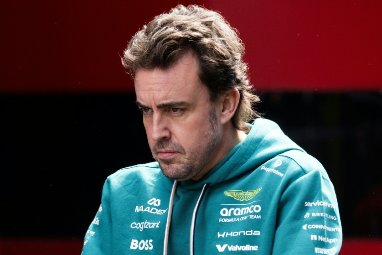 Aston Martin driver Fernando Alonso