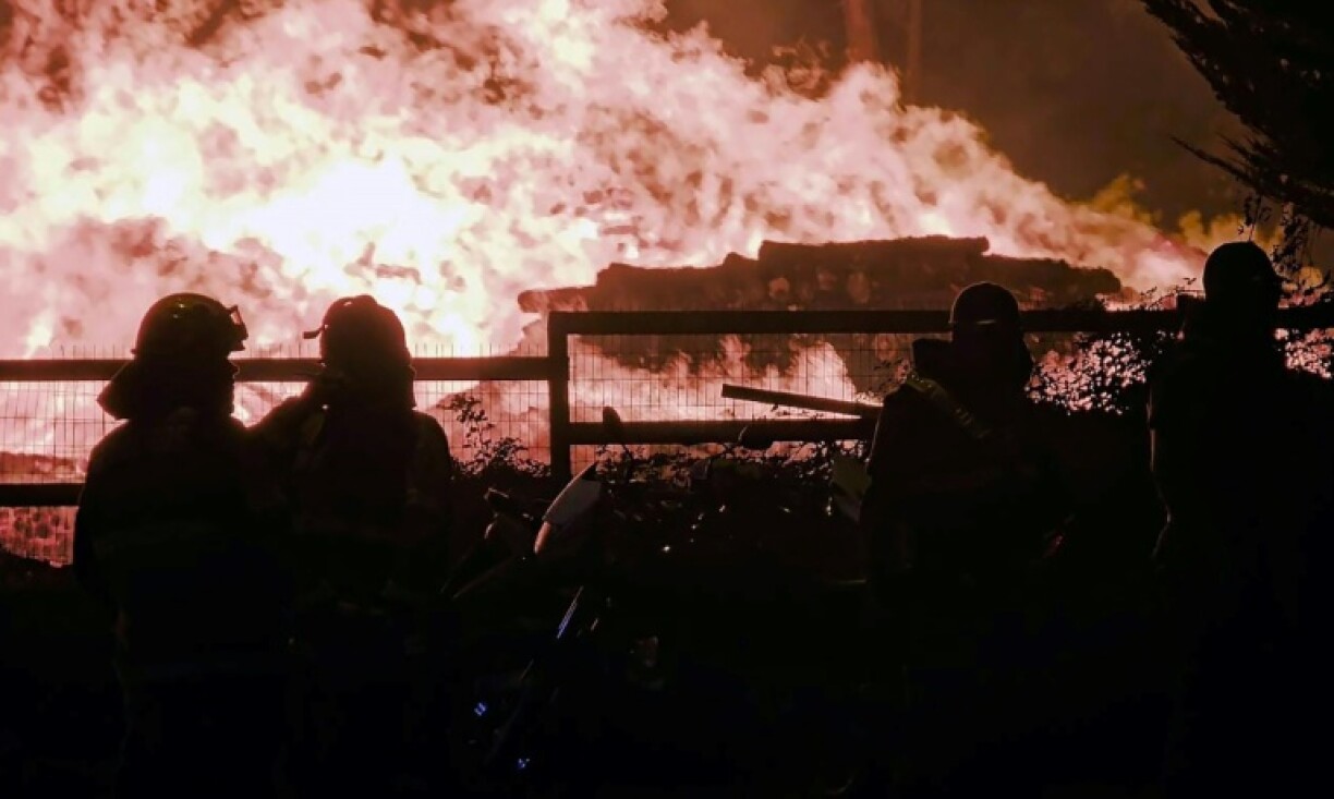 The regions of Nuble, Biobio, Araucania and Los Rios were affected by the fires