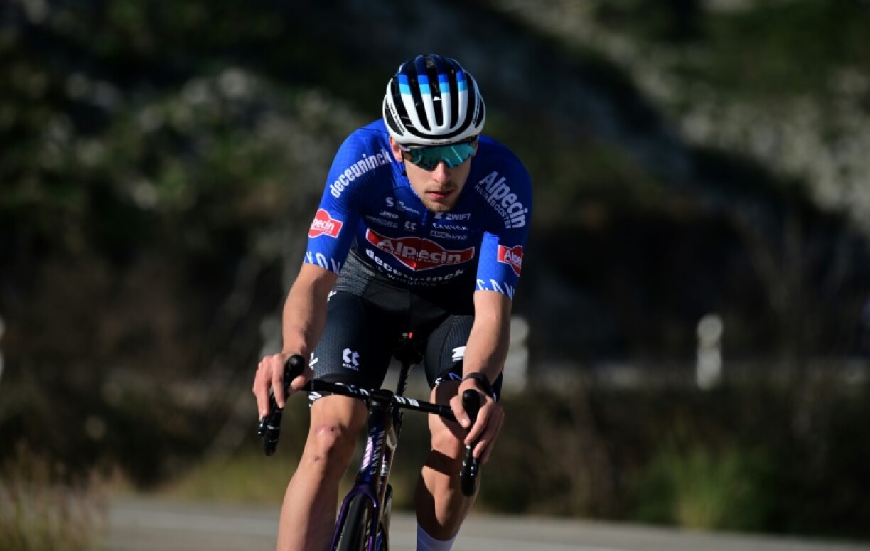 Le Français Axel Laurance à Vall de Ebo, Espagne, le 11 janvier 2023