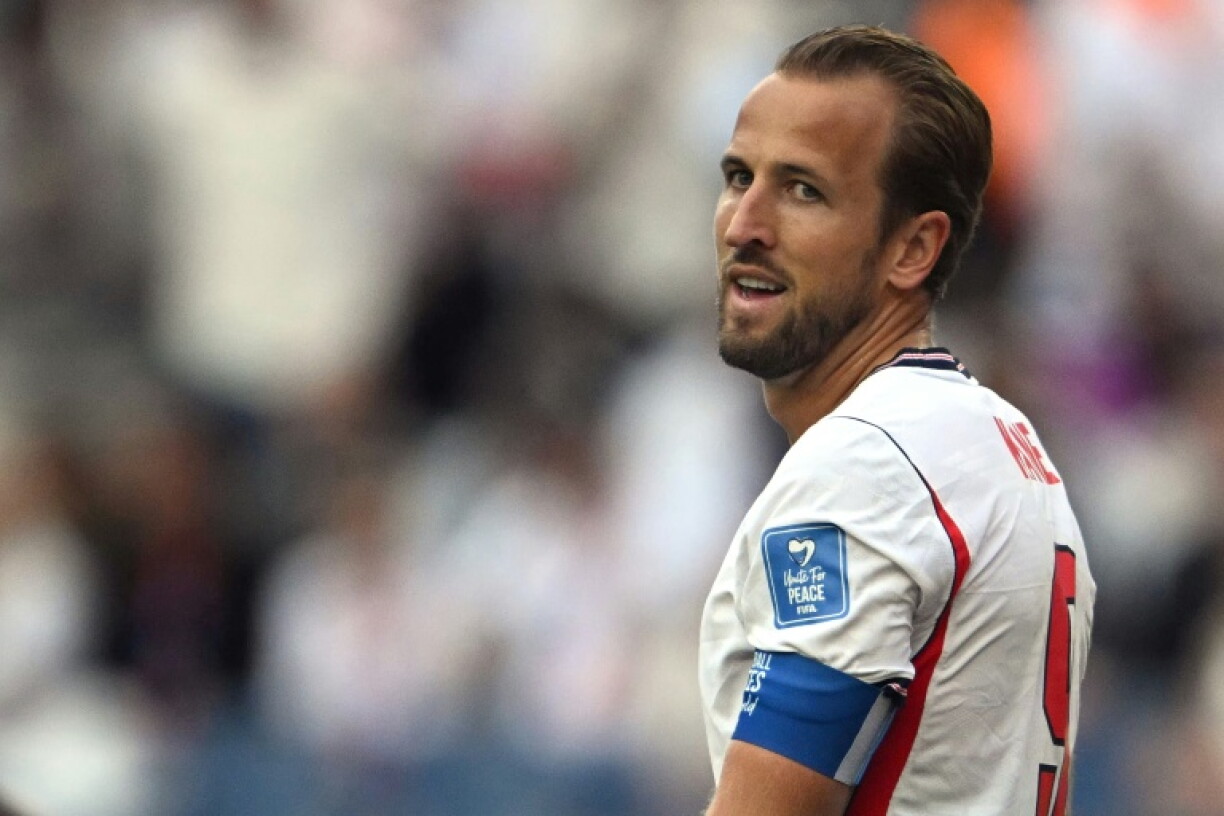 Harry Kane dépité par l'impuissance des Anglais contre le Ghana mardi en coupe du monde.