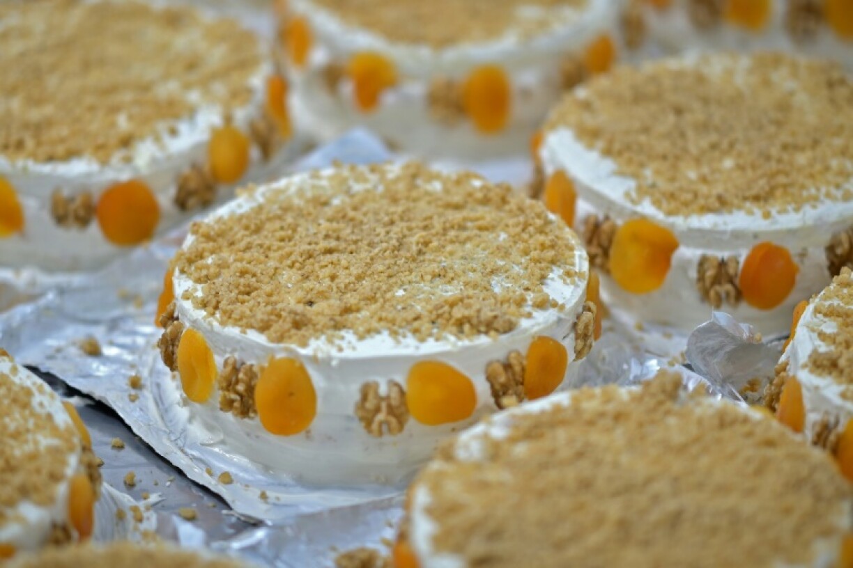 Des fromages entreposés à Cruzilia, dans l'Etat bréslien de Minas Gerais, le 1er décembre 2021