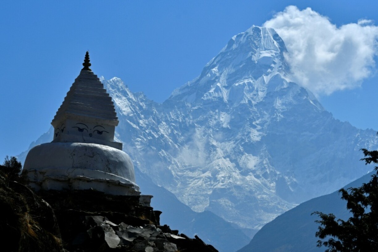 Ama Dablam is a popular training peak for mountaineers preparing for Everest