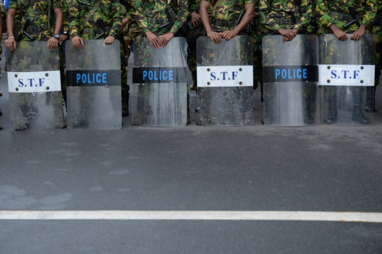 Sri Lankan police are seeking their fugitive boss -- and have issued a public appeal for help