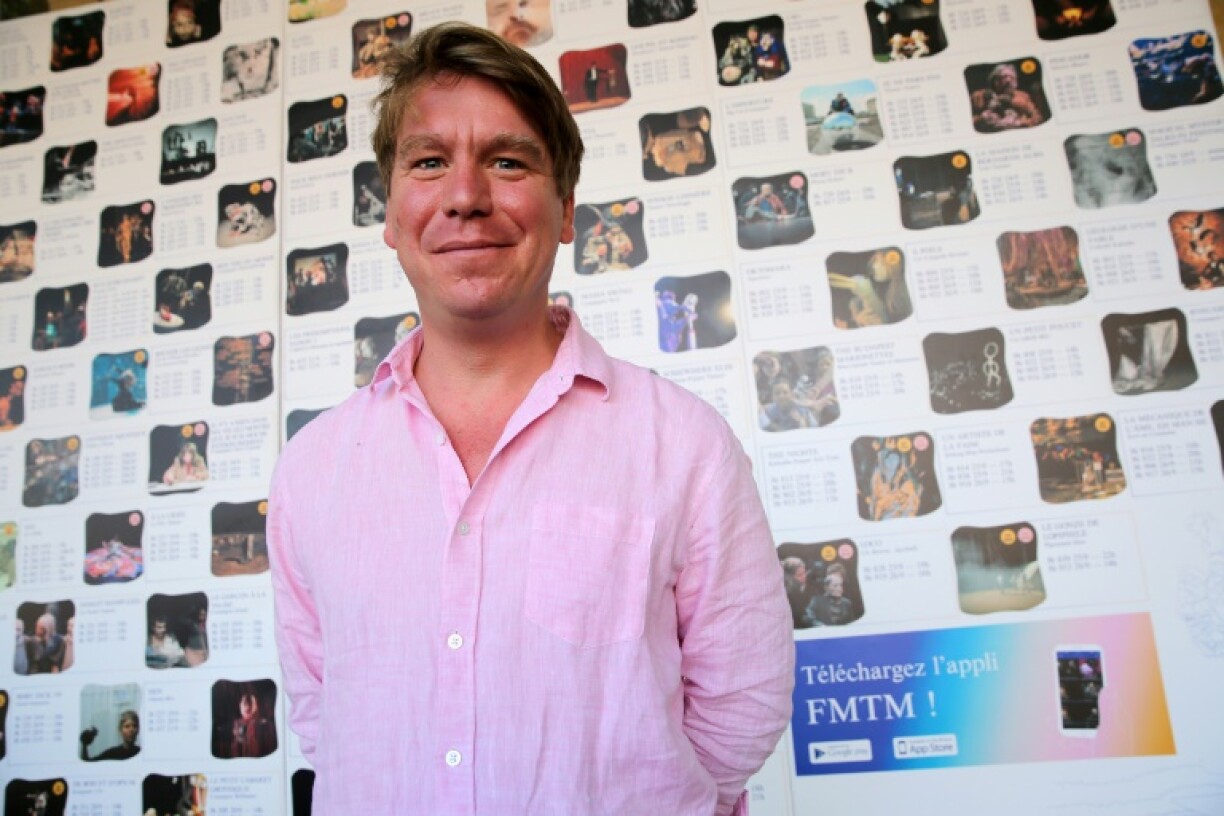 Pierre-Yves Charlois, le directeur du festival mondial des théâtres de marionnettes, le 8 septembre 2021 à Charleville-Mézieres