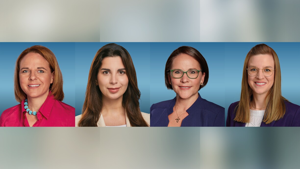 Left to right: Corinne Cahen, Amela Skenderović, Yuriko Backes, and Carole Hartmann.