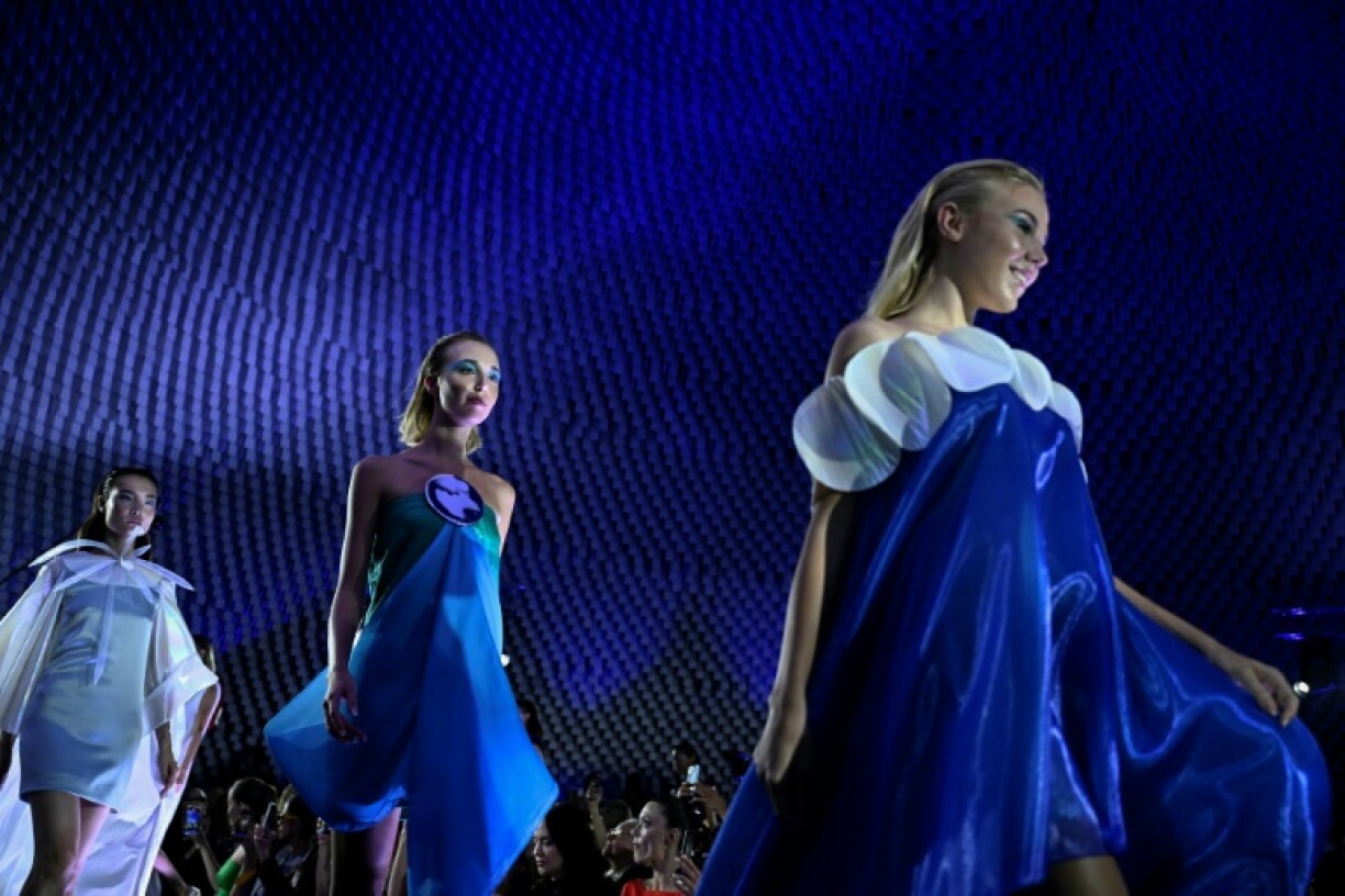 Défilé Pierre Cardin à la Fashion Week de Paris, le 25 septembre 2023
