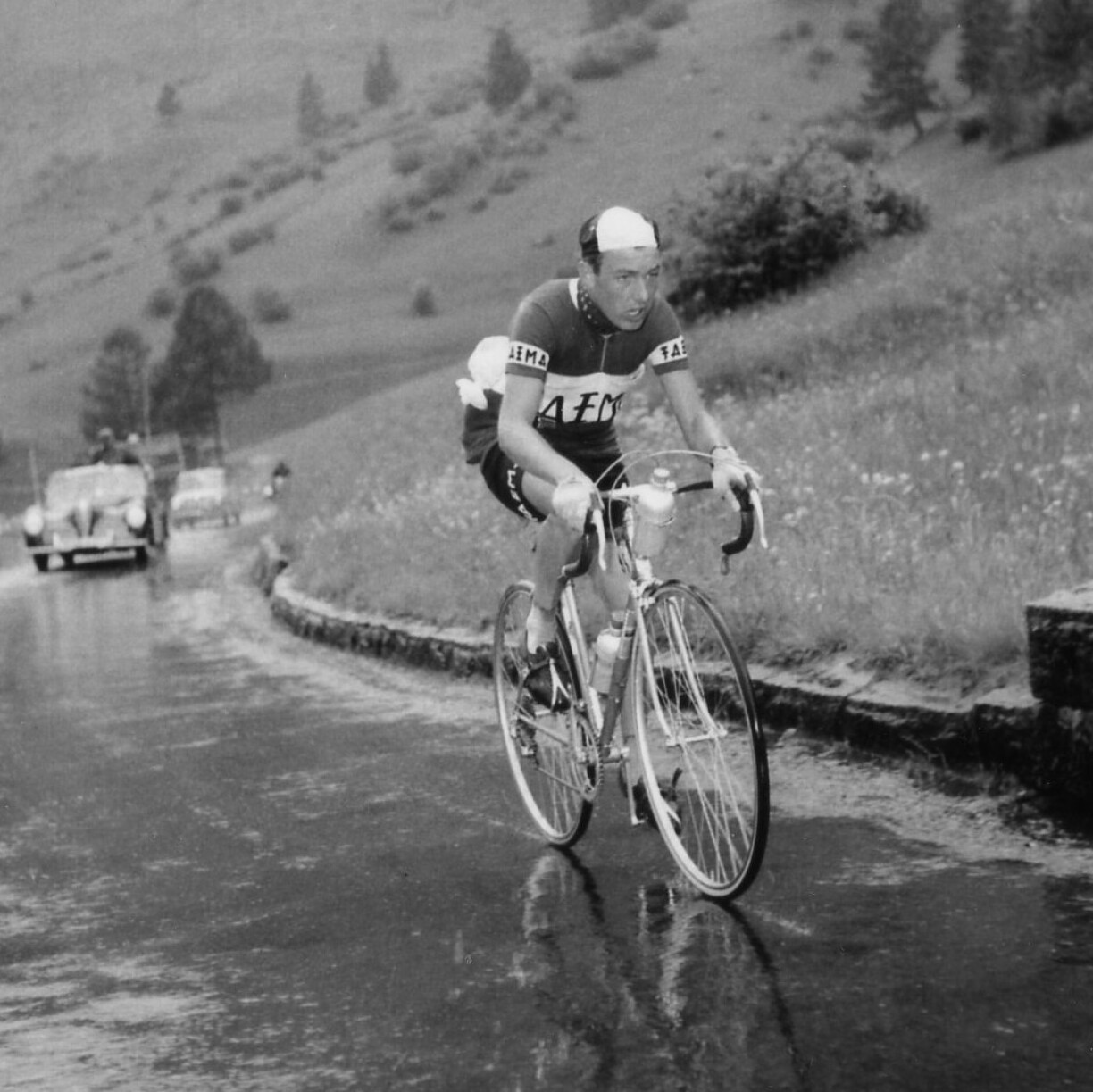 De Charly Gaul 1956 um Monte Bondone
