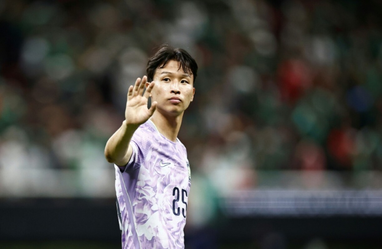South Korea's Eom Ji-sung at the World Cup