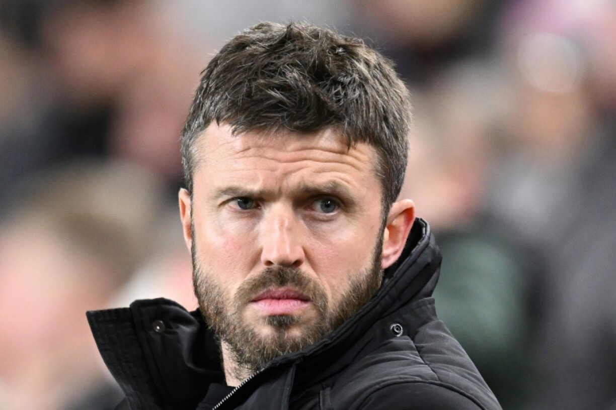 Michael Carrick, alors entraîneur de Middlesbrough, le 6 janvier 2023