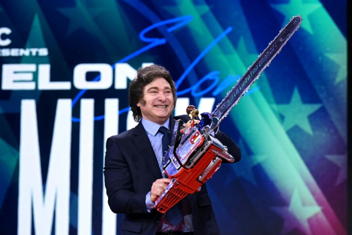 Javier Milei came to power in December 2023 promising 'shock therapy' for Argentina's long-ailing economy, revving a chainsaw as a symbol of his plan to slash state spending