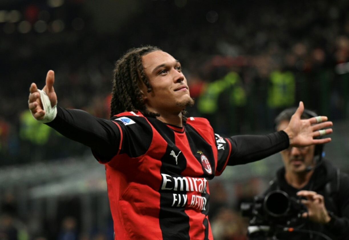 After setting up AC Milan's first two goals, Diego Moreira enjoyed scoring himself