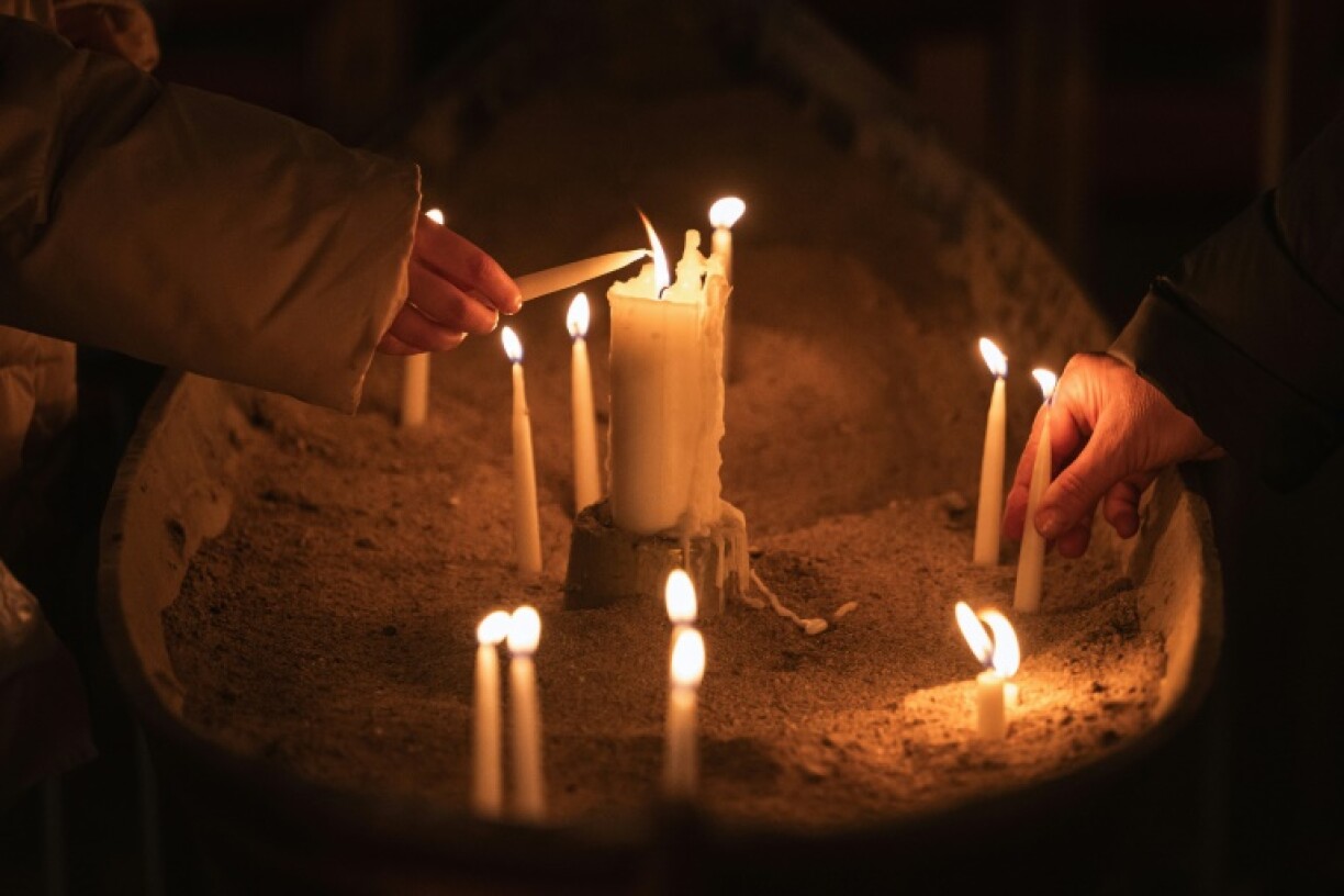 A memorial service was held for the victims at a church in Orebro, west of Stockholm