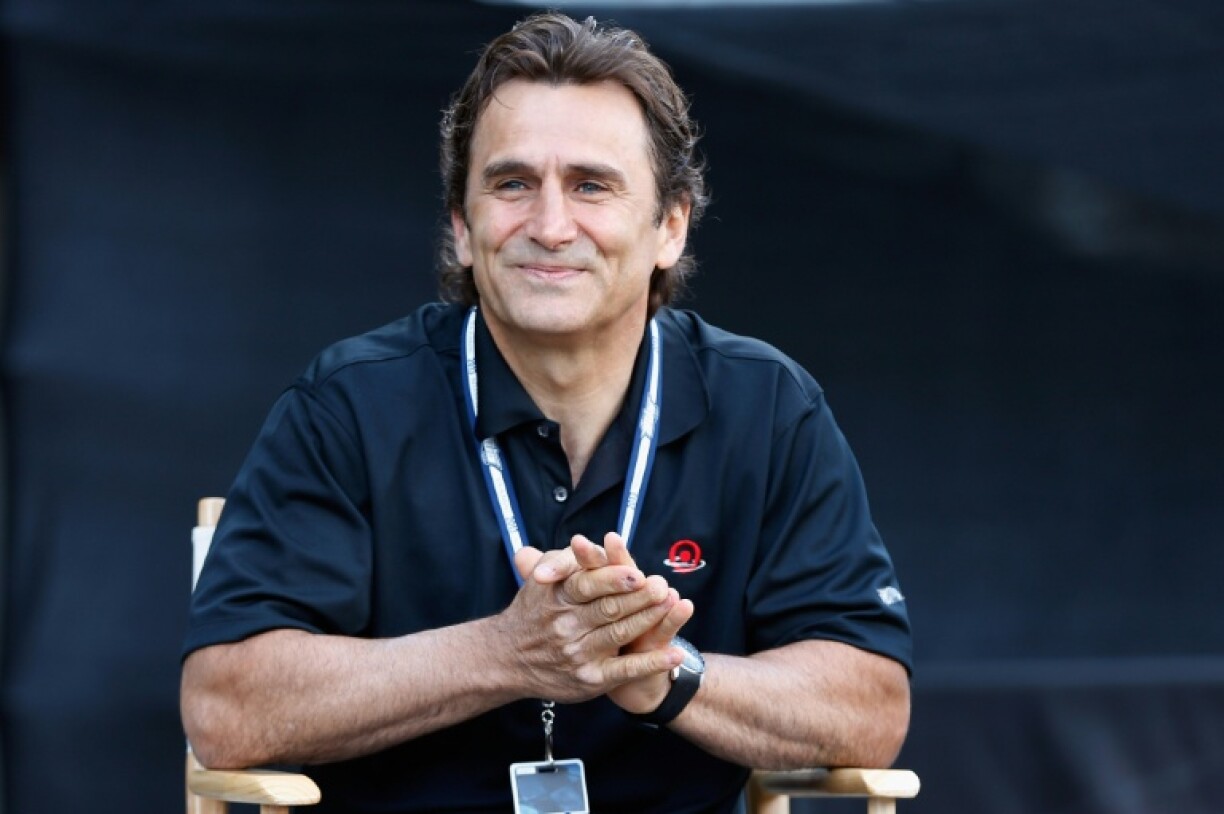 Alex Zanardi en marge des 500 miles d'Indianapolis, le 24 mai 2013