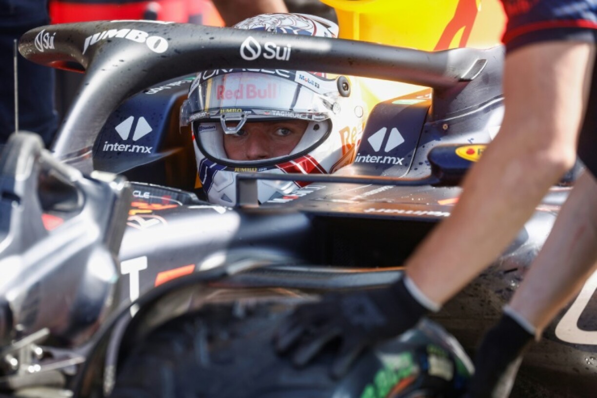 Le pilote néerlandais de Red Bull Max Verstappen pendant les qualifications du Grand Prix des Pays-Bas de F1, à Zandvoort, le 26 août 2023
