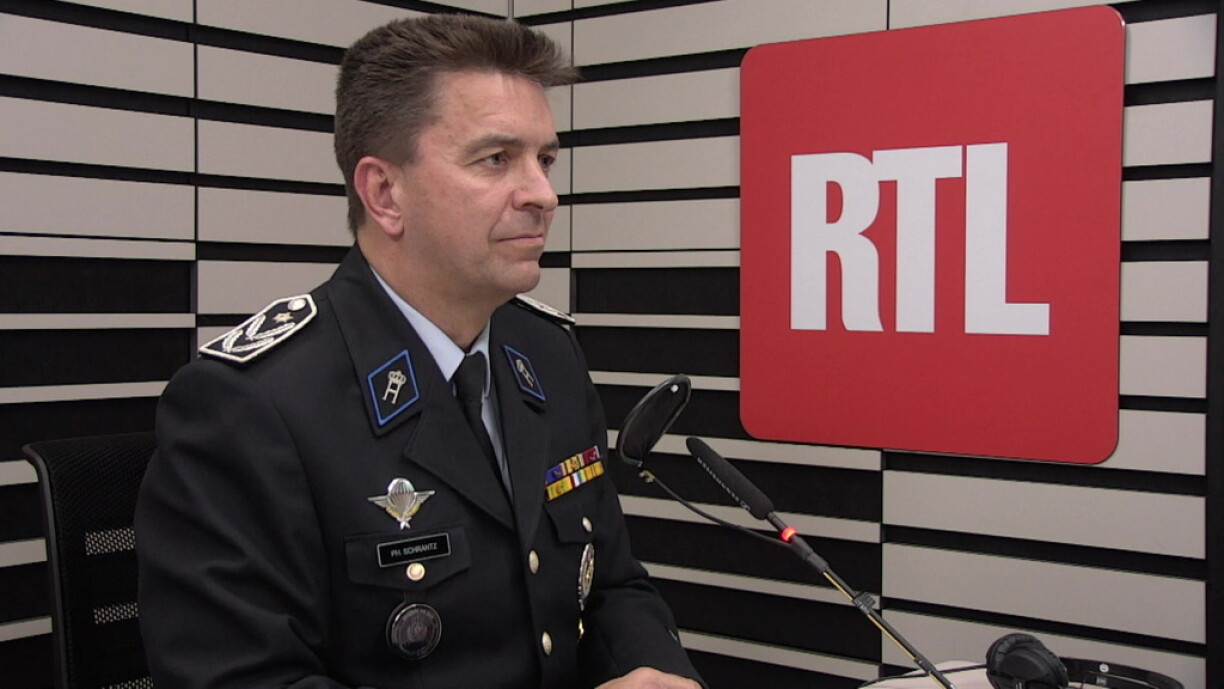 Director general of the police, Philippe Schrantz.