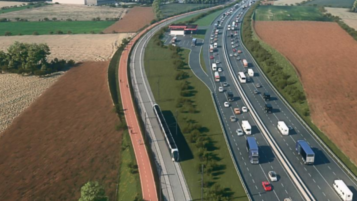 The tram network is to be expanded outside Luxembourg City as well.