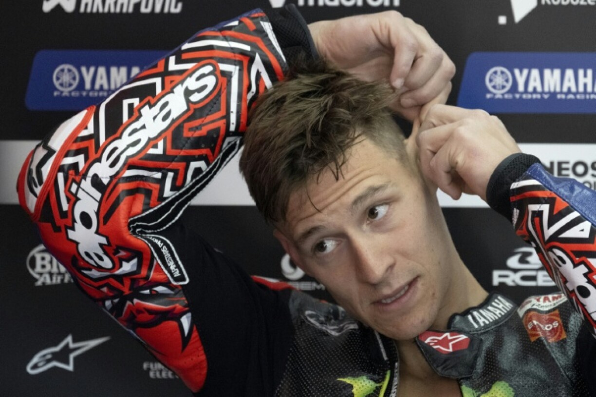 Yamaha rider Fabio Quartararo set a new lap record in Spanish Grand Prix qualifying