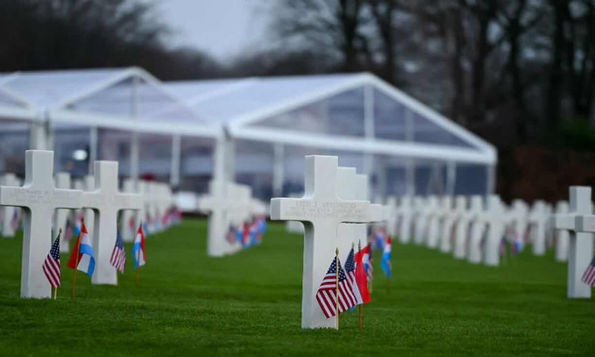 Luxembourg American Cemetery and Memorial in Hamm.