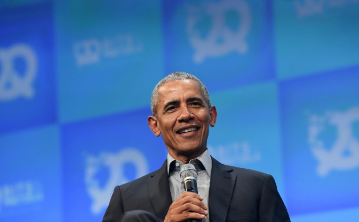 Barack Obama à Munich, en Allemagne, le 29 septembre 2019