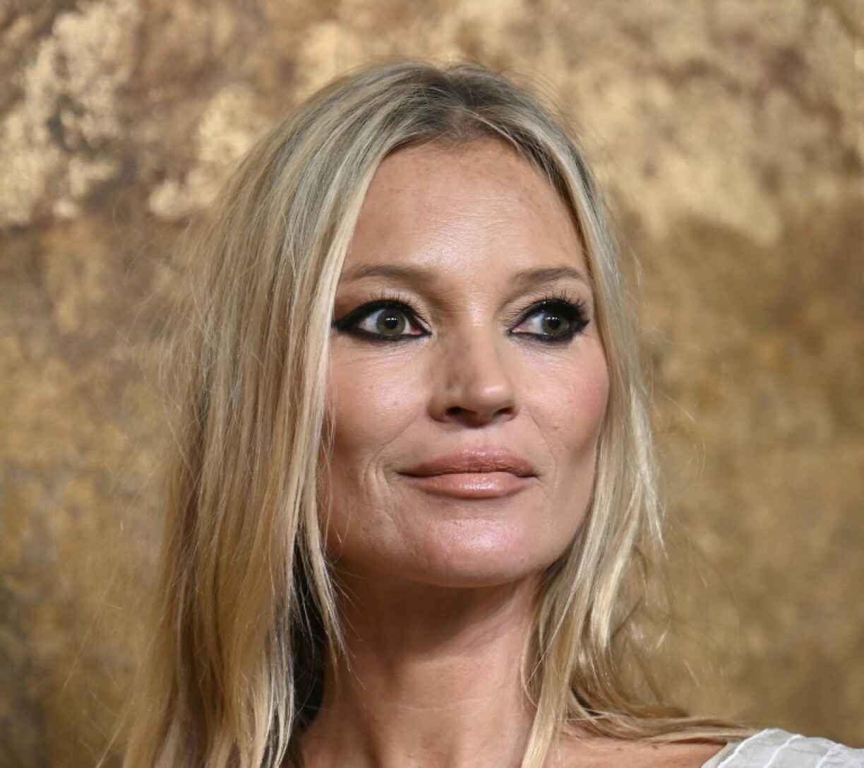 La top model britannique Kate Moss, le 28 septembre 2023 à New York